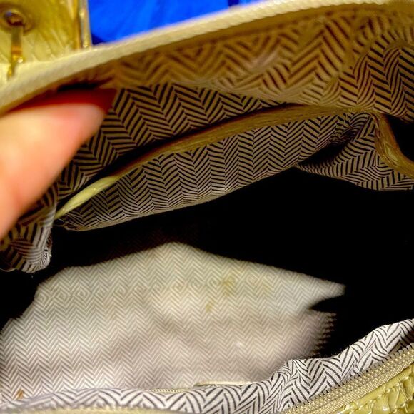 Steve Madden - Beige Reptile Leather - Duffle Purse - Picture 4 of 15